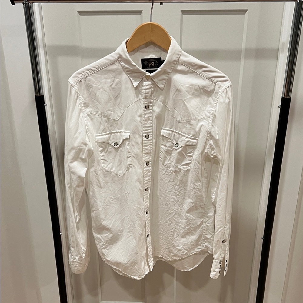 Ralph Lauren RRL Men's White Casual Shirt